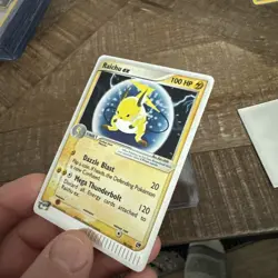 Raichu ex - 98/100 - Pokemon Ex Sandstorm Ultra Rare LP - Image 3