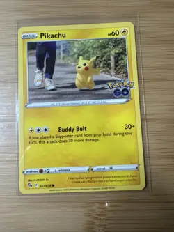 Pikachu (27) - Pokemon GO 027/078 - NM - Pokemon - Image 1