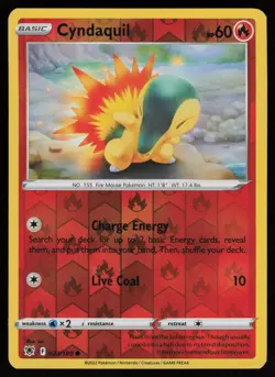 CYNDAQUIL 023/189 COMMON ASTRAL RADIANCE POKEMON REVERSE HOLO NM/M - Image 1