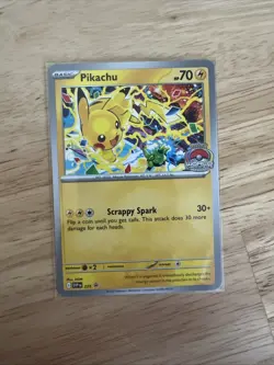 Pikachu “Winner” Promo 2025 World Championships SVP EN 225 Pokemon Worlds NM - Image 1