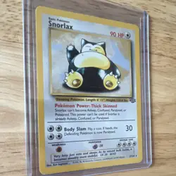 Pokemon TCG Snorlax Jungle 27/64 Rare Regular 90 HP 1999 Wizards Unlimited - Image 3