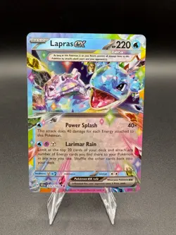 Lapras Ex 32/142 Double Rare Pokemon Stellar Crown - Image 1