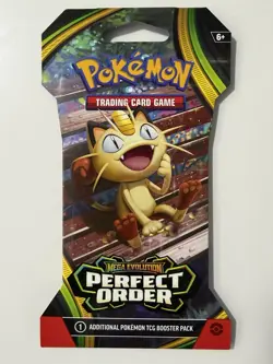 (HEAVY)🔥 31.93g Pokemon TCG Perfect Order Sleeved Booster Pack Factory Sealed✅ - Image 2