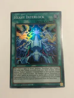 Yugioh card 1st Edition BODE-EN052 Heavy Interlock Near Mint - Image 1