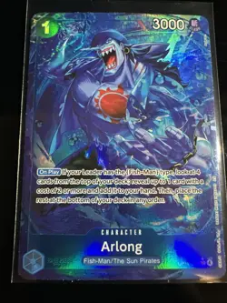 Arlong (Alt Art) OP14-042 R The Azure Sea's Seven - ONE PIECE Card Game English - Image 1
