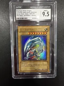 Blue-Eyes White Dragon SDK-001 Starter Deck: Kaiba 1st Edition CGC 9.5 - Image 1