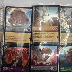 LOT X35 Disney Lorcana TCG Mixed Holo- Cold Foil Lot- Common/Uncommon Mint Lot - Image 3