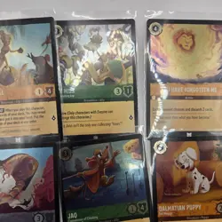 LOT X35 Disney Lorcana TCG Mixed Holo- Cold Foil Lot- Common/Uncommon Mint Lot - Image 5