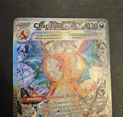 Charizard ex 223/197 SV03:Obsidian Flames Holo Special Illustration Rare SIR NM- - Image 3