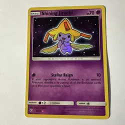 Shining Jirachi 42/73 Shining Legends Shiny Holo Rare Pokemon Card - Image 1