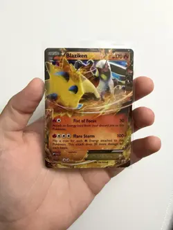 Pokemon Blaziken EX XY54 Promo Holo Card - Image 1