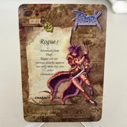 Rogue-F Holo Japanese Ragnarok Collection Card ~ MP - Image 2
