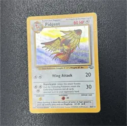 Pokemon Pidgeot 8/64 Jungle Holo Rare 80 LP 1999 Wizards of the Coast Card - Image 1