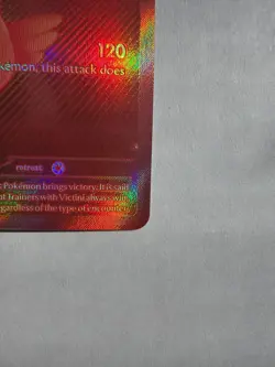 Pokemon Victini SV11B Black Bolt Holo Rare Basic Card 127/091 - Image 2