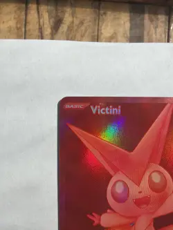 Pokemon Victini SV11B Black Bolt Holo Rare Basic Card 127/091 - Image 4