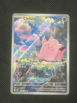 Clefairy 094/088 Perfect Order Illustration Rare Full Art Pokemon TCG Card - Image 1