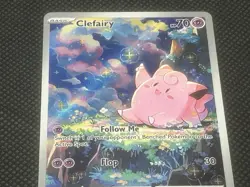 Clefairy 094/088 Perfect Order Illustration Rare Full Art Pokemon TCG Card - Image 3
