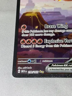Charizard ex - 199/165 - Pokemon 151 Special Illustration Rare Card NM - Image 3
