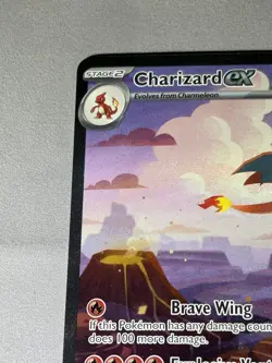 Charizard ex - 199/165 - Pokemon 151 Special Illustration Rare Card NM - Image 5