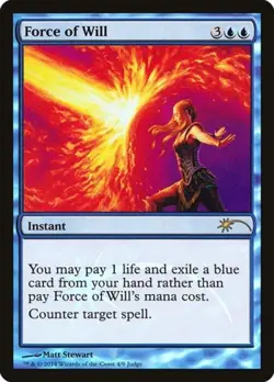 MTG English Force of Will NM Foil Promos: Judge - Image 1