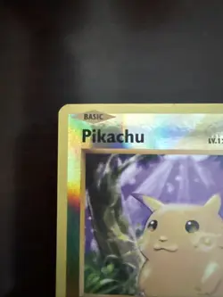 Pokemon Pikachu Card Lv.12 60 HP Basic Holo Rare - Image 2