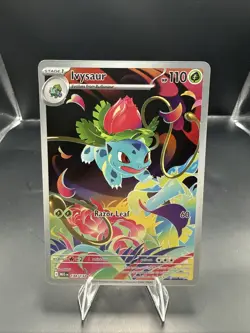 Pokemon TCG Ivysaur Holo Illustration Rare Card 134/132 Nm/Mint C - Image 2