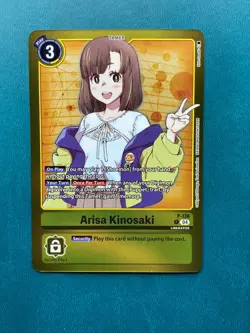 Arisa Kinosaki P-136 Promo Limited Set Foil Reprint Digimon Card Game x1 - Image 1