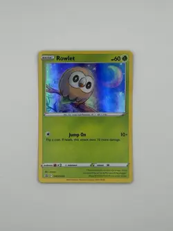 Oshawott SWSH222 Rowlet SWSH220 Cyndaquil SWSH221 Promo Cards Holo And Coin - Image 3
