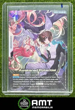 Awakened Potential (R+) Gundam Card Game Steel Requiem Alternate Art GD03-118 #1 - Image 1