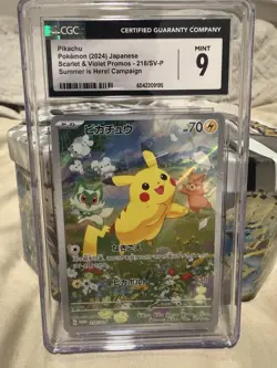 Pikachu - 218/SV-P 218/SV-P Sv-P Promotional Cards Holo (Japanese) - Image 1
