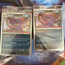x2 Gengar 050/088 Gamestop STAMPED - Perfect Order GAME STOP PROMO SEALED!!! - Image 1