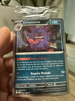 Ectoplasma/ Gengar 050/088 EB Games Promo FRENCH Sealed Stamped Gamestop Reserve - Image 1