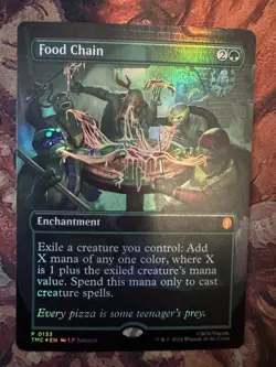 Food Chain (Borderless) Commander: Teenage Mutant Ninja Turtles Foil - Image 1