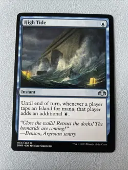 Magic The Gathering MTG HIGH TIDE Dominaria Remastered NM Near Mint - Image 1