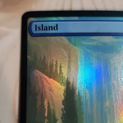 Island 0293 Magic TLA Basic Land Foil Full Art Blue 2025 Slawek Fedorczuk - Image 3