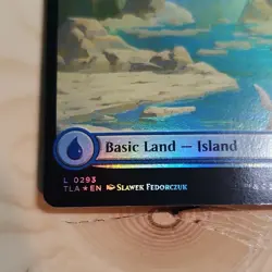 Island 0293 Magic TLA Basic Land Foil Full Art Blue 2025 Slawek Fedorczuk - Image 5