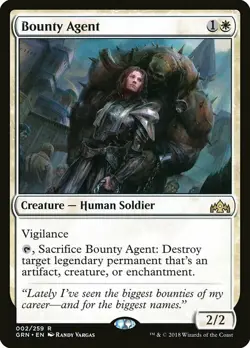 1x Bounty Agent - NM English MTG - Guilds of Ravnica - Image 1