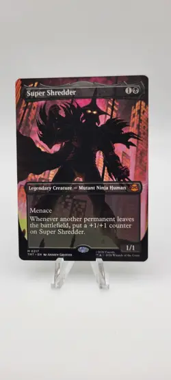 Super Shredder - Borderless Alternate Art - Teenage Mutant Ninja Turtles - MTG - Image 1