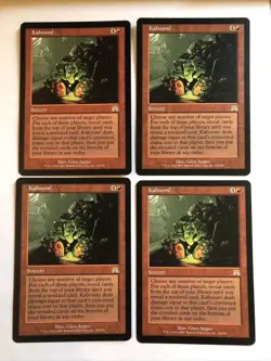 Kaboom! X4 Onslaught Ex Condition See Pics Front Back - Image 1