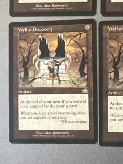 Well Of Discovery X4 Prophecy Ex Condition See Pics Front Back - Image 3