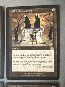 Well Of Discovery X4 Prophecy Ex Condition See Pics Front Back - Image 4