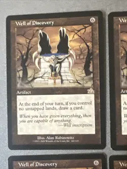 Well Of Discovery X4 Prophecy Ex Condition See Pics Front Back - Image 5