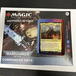 The Ruinous Powers Commander Deck 40K Sealed New - Image 1