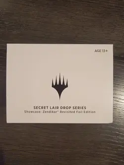 MTG Secret Lair Showcase Zendikar Revisited FOIL Sealed Magic the Gathering - Image 1