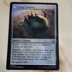 Aang's Journey 0001 Magic TLA Sorcery Lesson Common Colorless 2025 Kotakan - Image 1