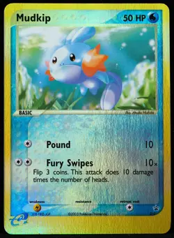 Mudkip #010 Promo LP Pokemon Card - Image 1
