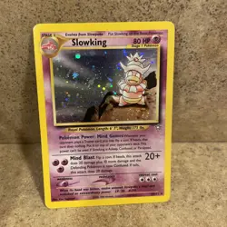 Slowking 14/111 Holo SWIRL - Neo Genesis - English Pokemon TCG 2000 - LP - Image 2