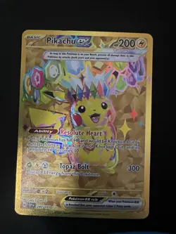 Pikachu ex 247/191 SV Surging Sparks Hyper Rare Pokemon NM - Image 2