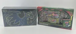 Pokemon Mega Charizard X UPC & Mega Venusaur Premium Collection Box TCG Sealed - Image 1