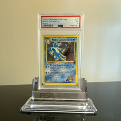 2000 Pokemon Misty's Golduck 12/132 Holo Gym Challenge - PSA 5 - SWIRL - Image 4